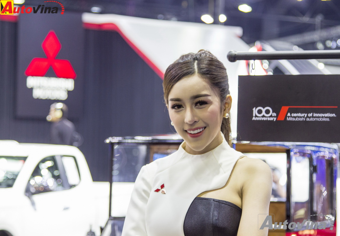 Ngắm dàn mỹ nữ khoe sắc tại triển lãm Bangkok International Motor Show 2017