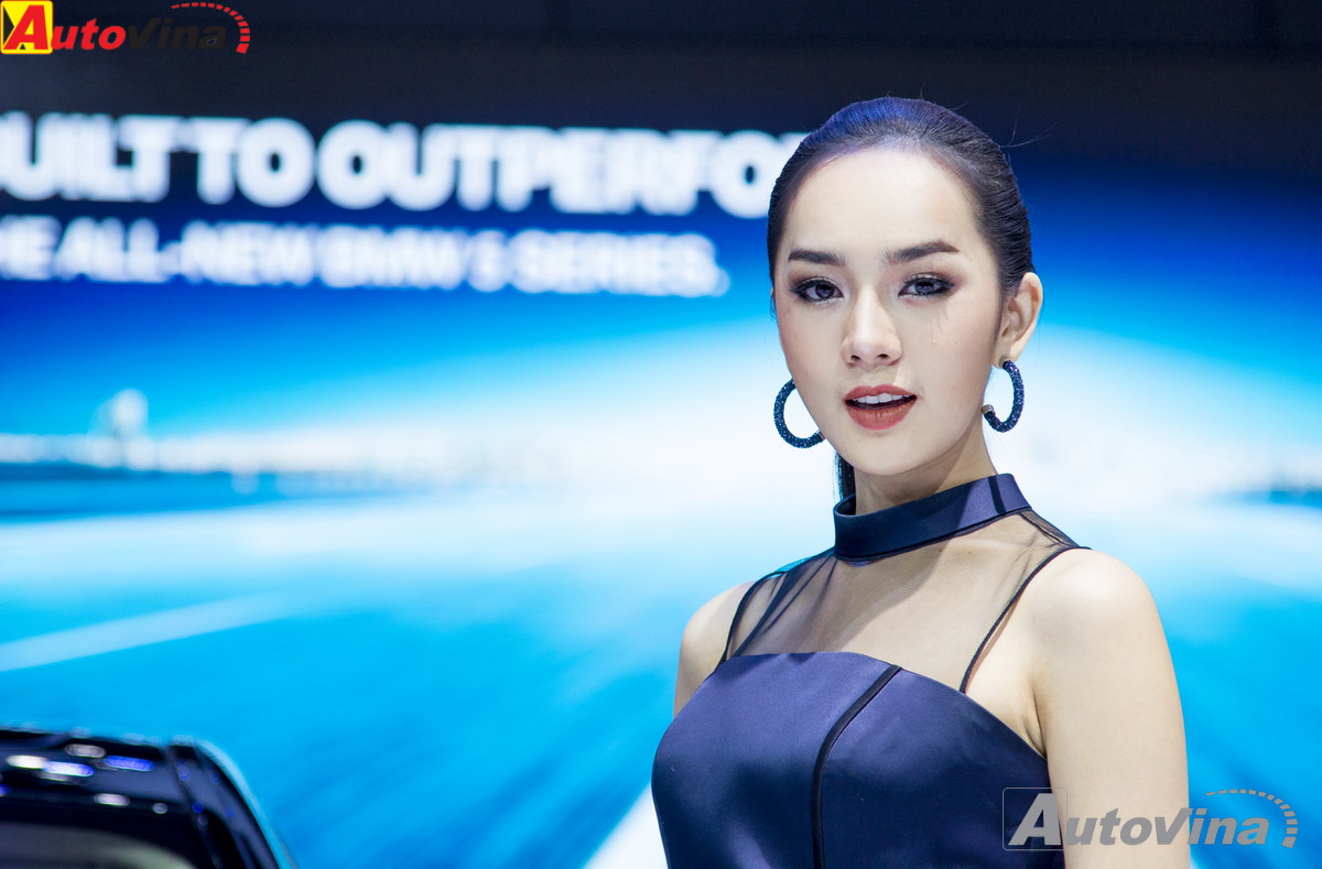 Ngắm dàn mỹ nữ khoe sắc tại triển lãm Bangkok International Motor Show 2017
