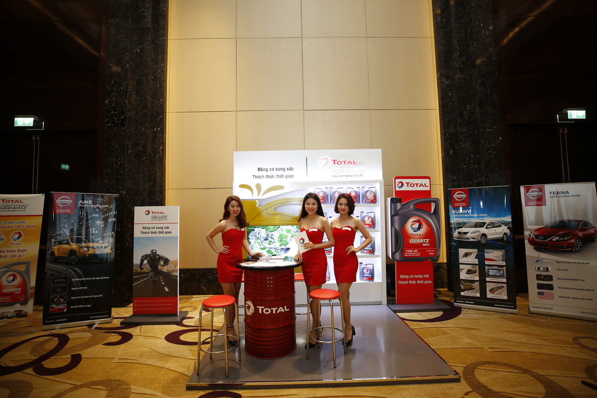Total Việt Nam ra mắt sản phẩm dầu dành riêng cho xe Nissan