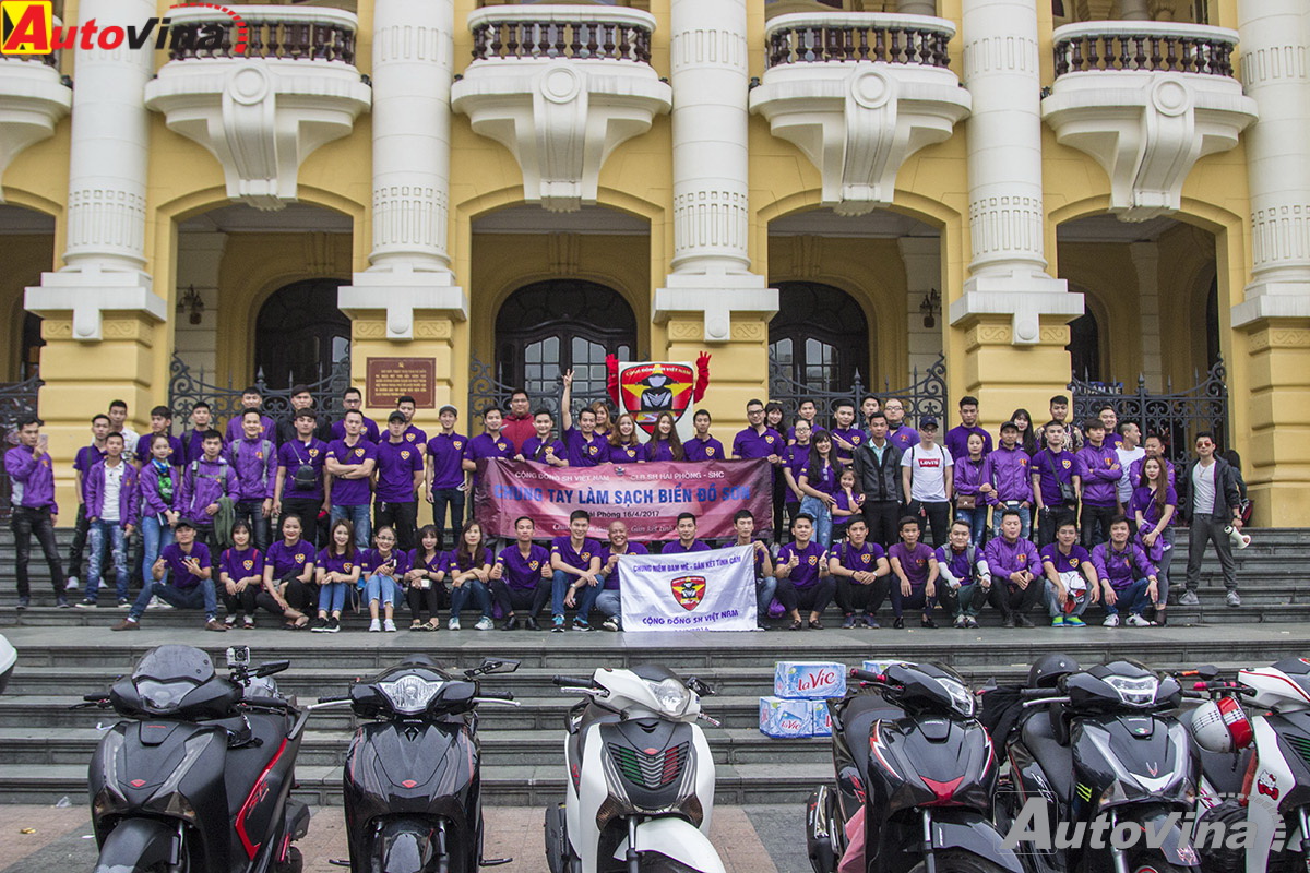 cộng đồng sh việt nam chung tay làm sạch biển