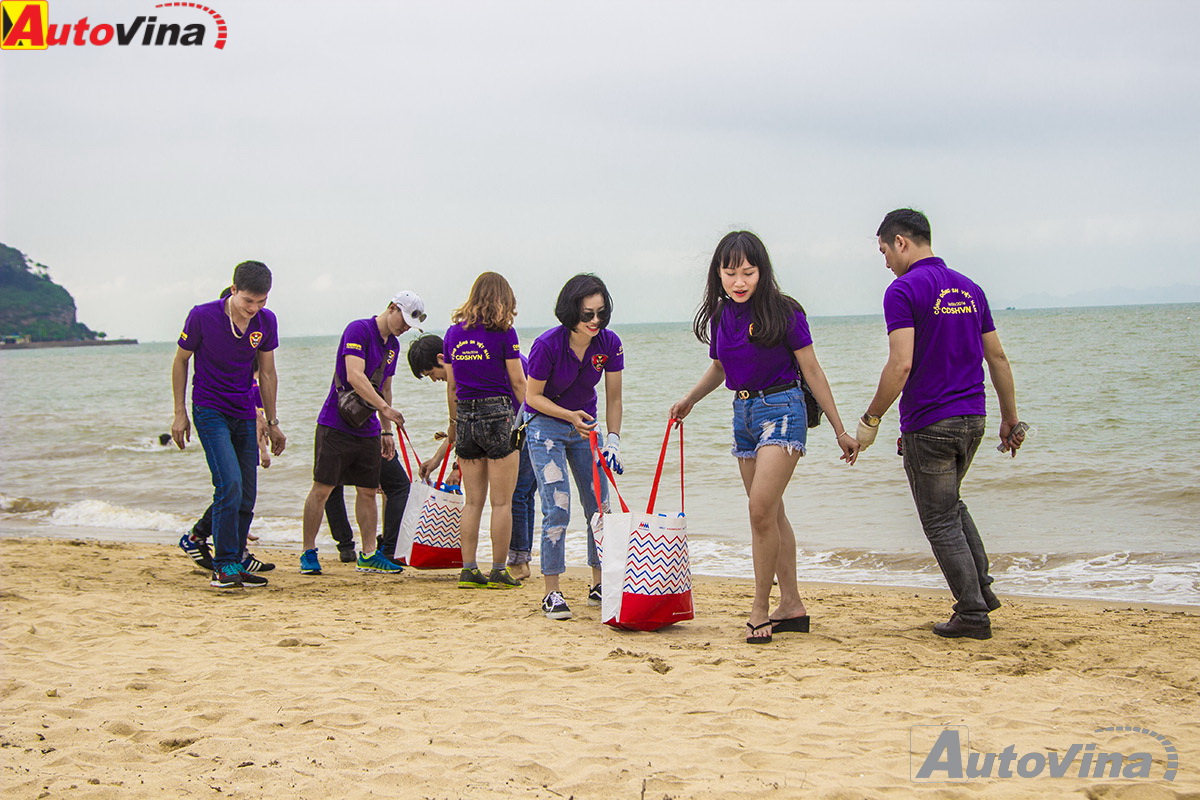 cộng đồng sh việt nam chung tay làm sạch biển