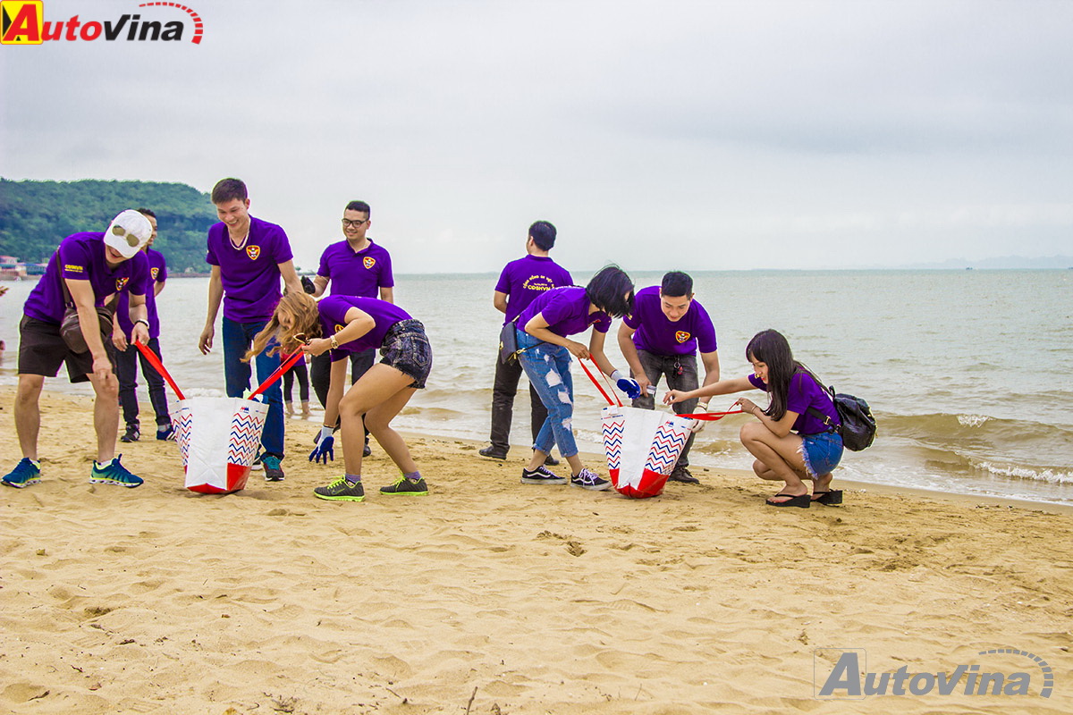 cộng đồng sh việt nam chung tay làm sạch biển