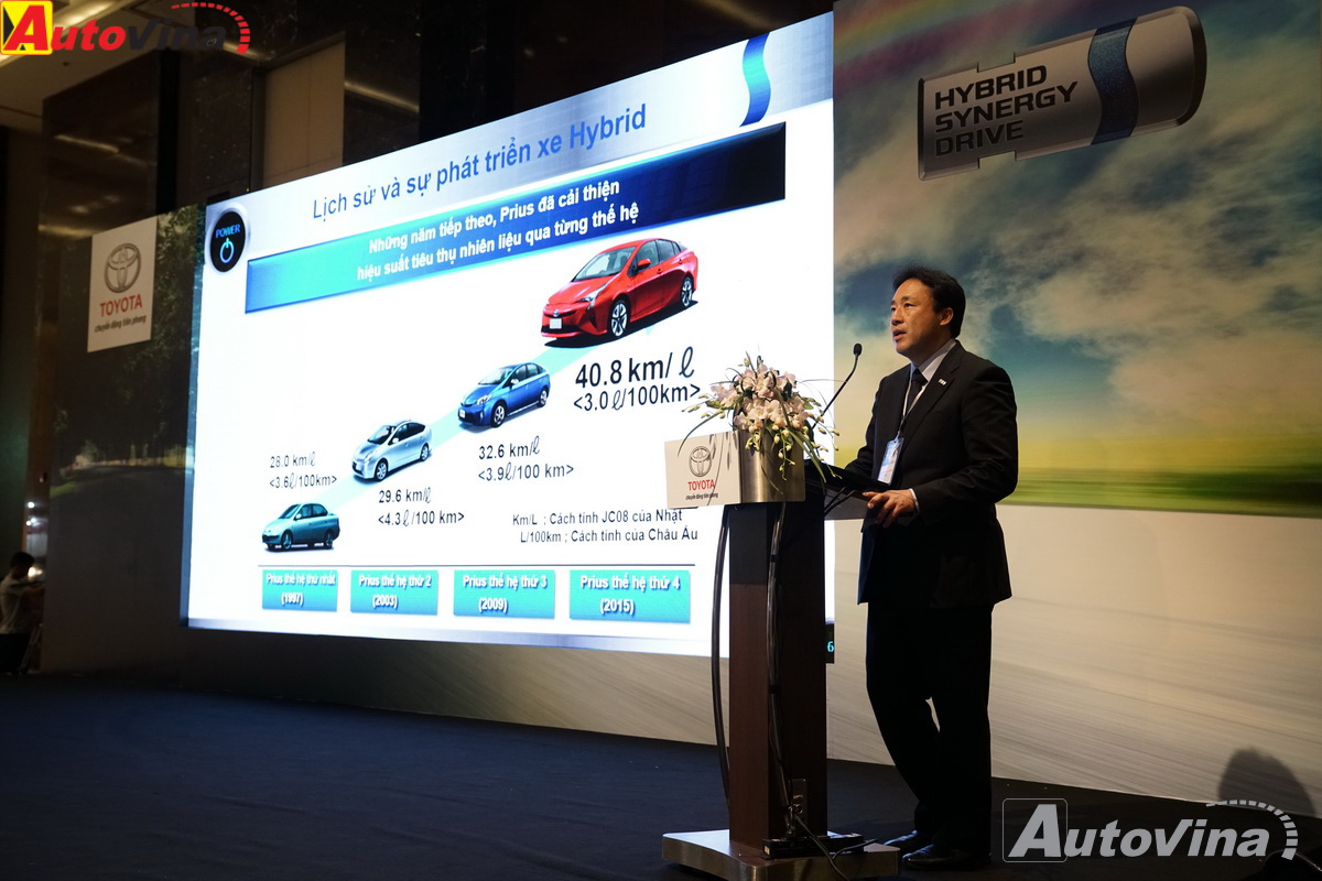 Trải nghiệm công nghệ động cơ Hybrid mới của Toyota trên chiếc Prius 2017 tại Hà Nội