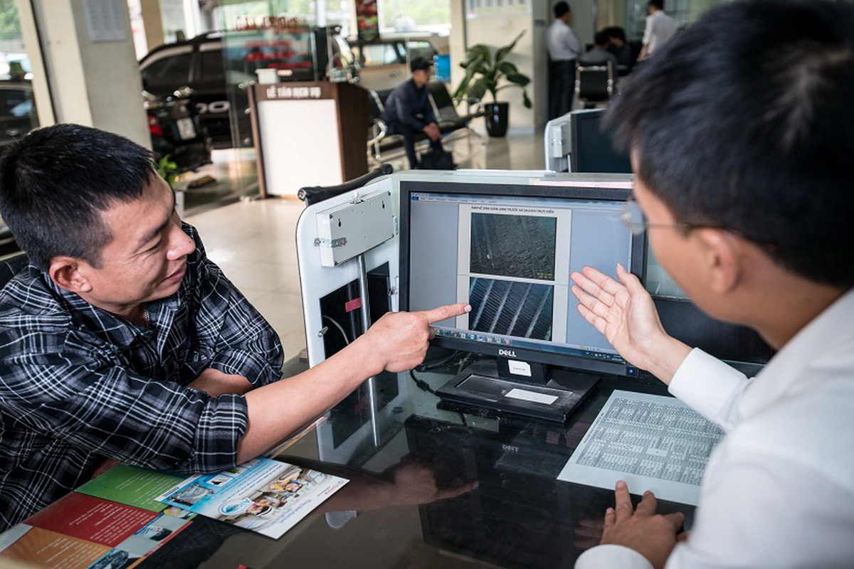 Làm sạch tận gốc giàn lạnh điều hòa ô tô với dịch vụ từ Toyota Việt Nam