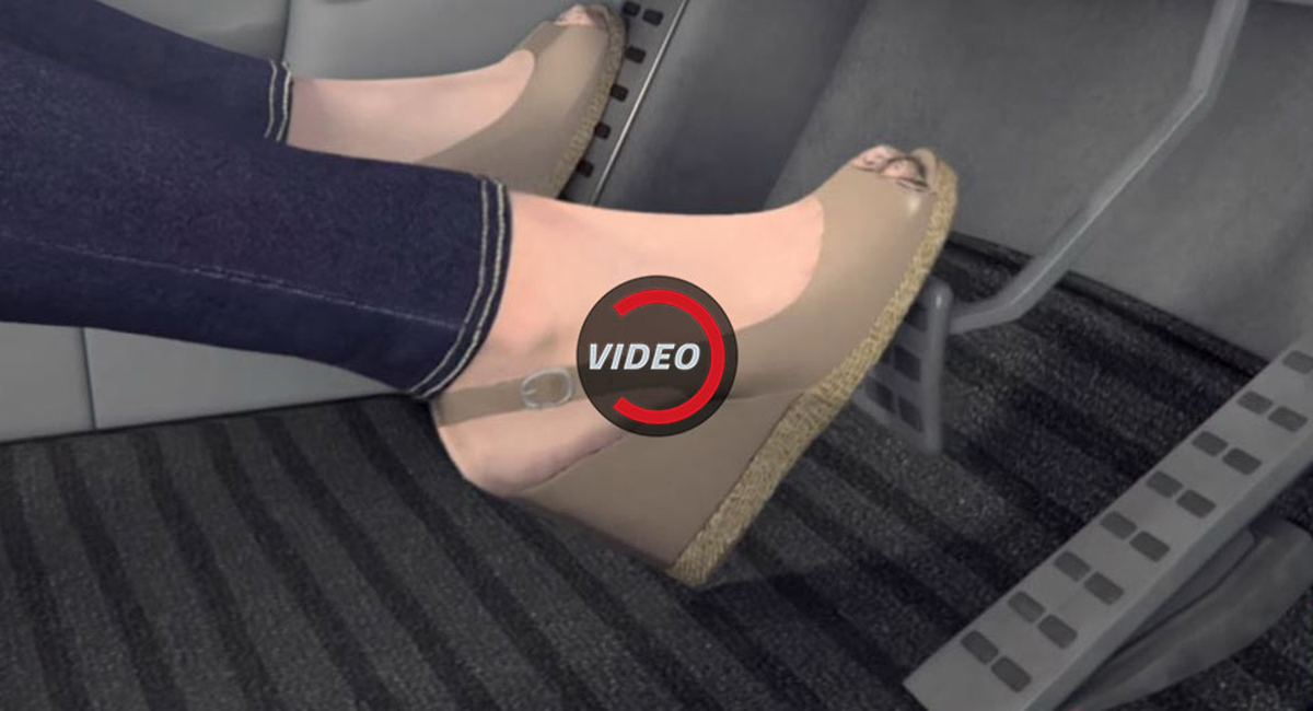 Phải làm gì khi chạy xe và bị kẹt chân ga